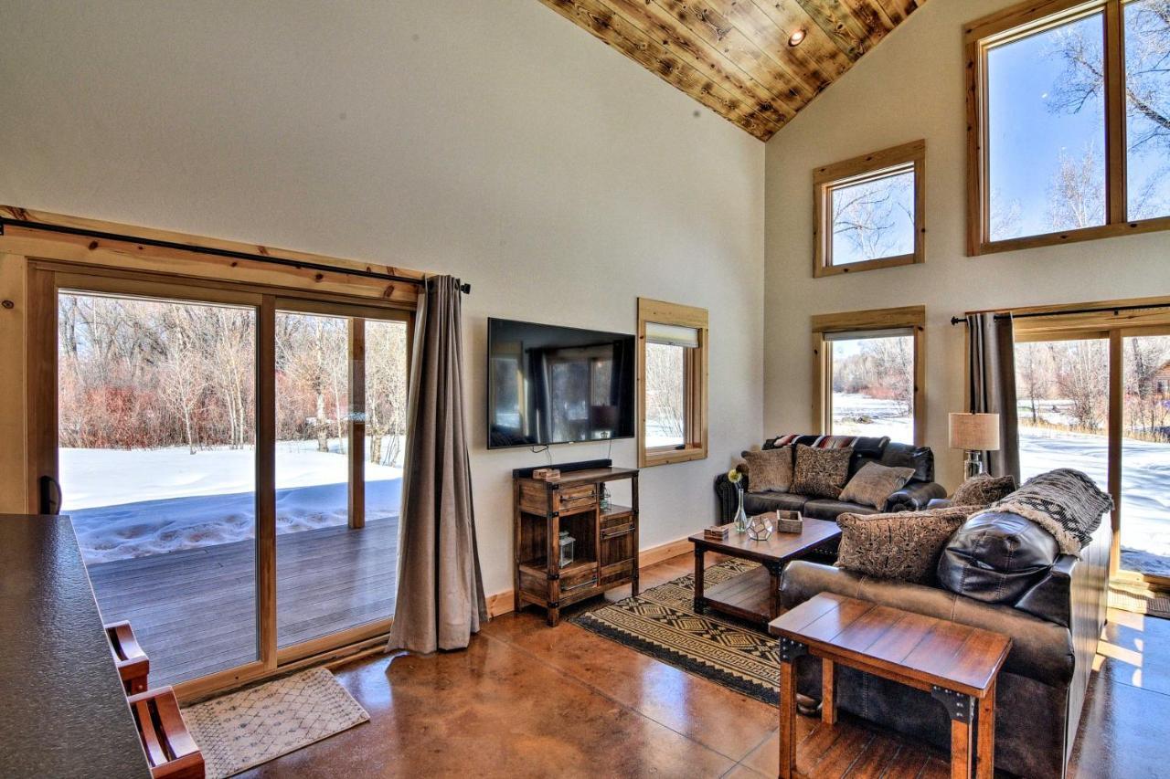 Riverfront Home With Bbq 2 Mi To Downtown Gunnison! Eksteriør billede