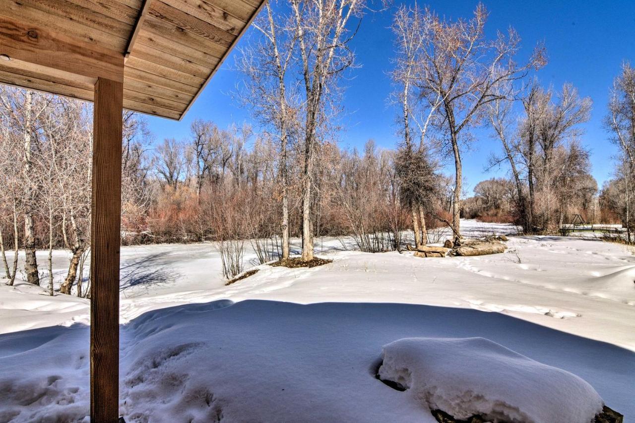 Riverfront Home With Bbq 2 Mi To Downtown Gunnison! Eksteriør billede